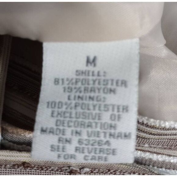 ladies Medium Striped Career Blazer Jacket, Lightweight Three Quarter Sleeve - Picture 7 of 8